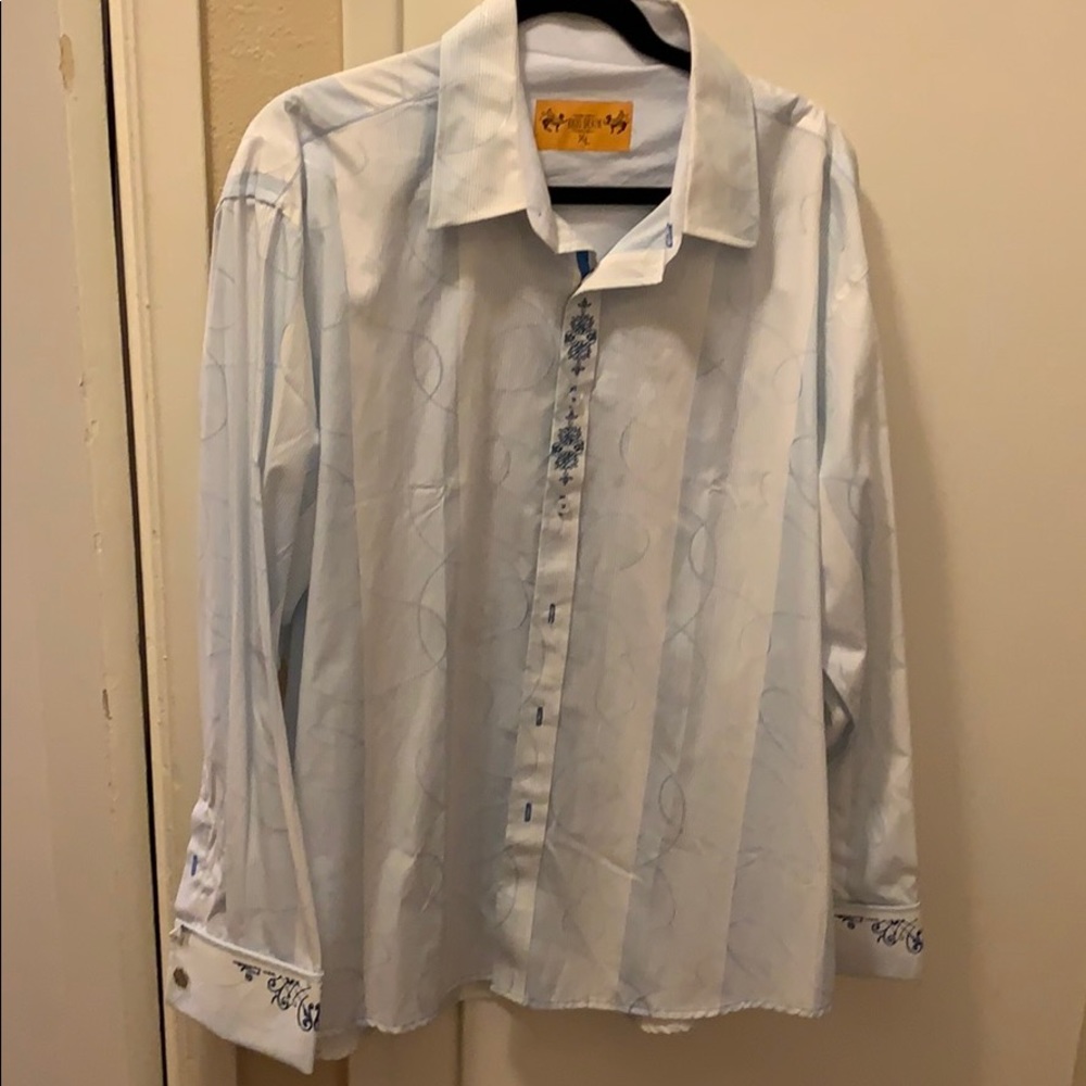 Light blues button down